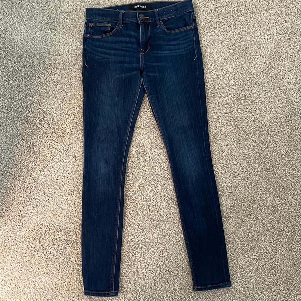 Express Mid-Rise Stretch Jegging Size 6R